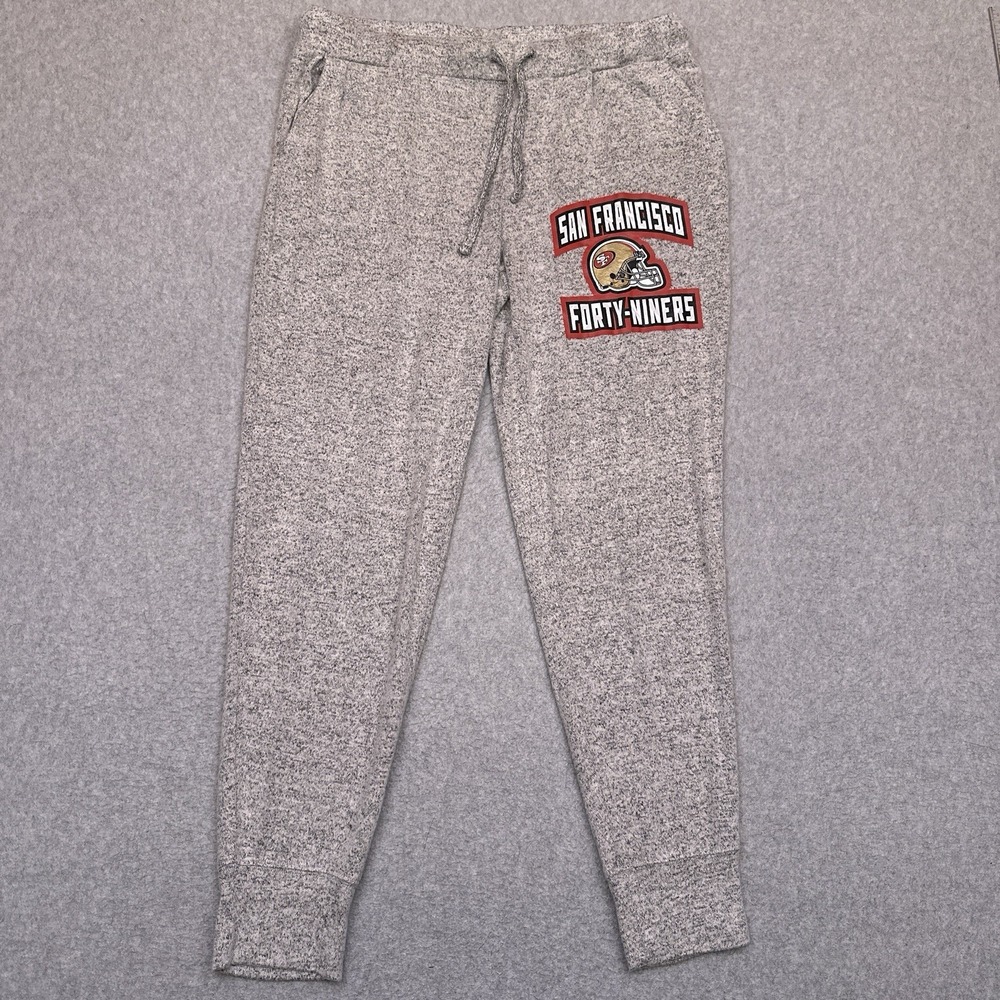 Zubaz NFL Team Apparel‎ Sweatpants Women's Large San Francisco 49ers Lightweight